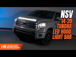 2022 toyota tundra pickup comes into clearer focus. Nsv Hood Mount Led Lightbar Kit For Toyota Tundra 14 20 Hr