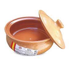 I just stumbled upon what may be my new favorite online cookware shop: Buy Corzana Biriyani Clay Pot Lid Sopet19 19cm Online Lulu Hypermarket Uae