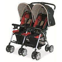 combi twin savvy e stroller red chevron we decided to buy this twin stroller for our 11 20 mo old sons double stroller for twins twin strollers stroller