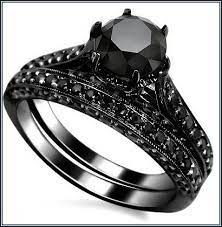 Black Wedding Bands For Her Wedding Band Design Black Wedding Band Black Diamond Wedding Bands Black Diamond Ring