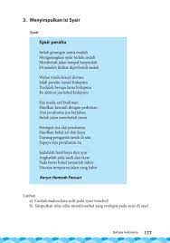 .adalah seperti syair perahu, syair dagang, syair raksi, syair tabir mimpi atau ramalan kejadian, dan syair hamzah fansuri. Kelas 07 Smp Bahasa Indonesia Siswa 2017 By P E Thea Issuu