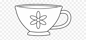 Colouring pages available are teacup stack urban threads unique and awesome, teapot outline clip art cl. Tea Cup Coloring Page Free Transparent Png Clipart Images Download
