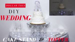 I did not have enough in stock to. Diy Wedding Cake Stand Topper Dollar Tree Wedding Diy