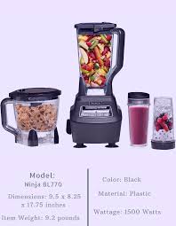 Ninja Bl770 Blender Food Processor In 2020 Food Processor Recipes Best Blenders Blender Food Processor