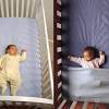 Cradle mattress pad is composed of light, soft and breathable fabric. 1