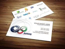 Some of the best business card templates 2021 has to offer are the most versatile ones. Amway Business Cards On Behance