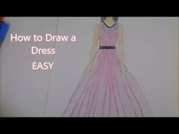 Whether you are just starting out or want the highly accurate and shapely fit, there are options to suit every ability and budget. How To Design A Dress Easy Youtube