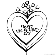 Valentine coloring pages, valentines day coloring pages, hearts coloring pages. Valentines Heart Coloring Pages Happy Valentines Day Xcolorings Com