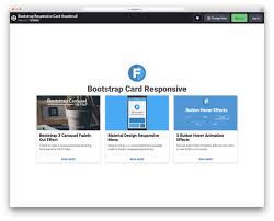 You can display one carousel item at a time, but fill it with multiple elements. 23 Free Bootstrap Cards Examples 2021 Colorlib