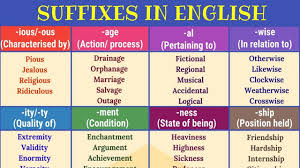 You don't have to eat anything you don't like. Suffix 30 Common Suffixes With Meaning Great Examples 7esl