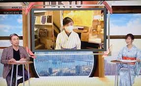 nhk worldの番組に出演しました 番組 接客 東京 オリンピック