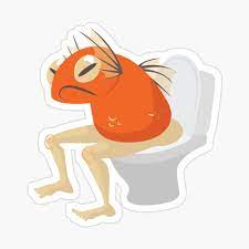 Fishbutt: Orange: Constipation