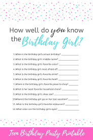 Birthday Games For Teens Pin On Birthday Girl Game