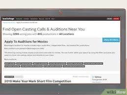Press alt + / to open this menu. 3 Ways To Audition For A Movie Role Wikihow