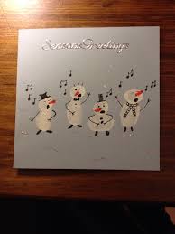 33 fingerabdruck bilder welche malen zu einem erlebnis machen. Fingerprint Snowman Christmas Card Basteln Weihnachten Weihnachtskarten Basteln Weihnachtskarten Selber Basteln