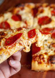 This Homemade Pepperoni Pizza Has Everything You Want A Great Crust Hint You Homemade Pepperoni Pizza Pizza Recipes Homemade Homemade Pepperoni Pizza Recipe
