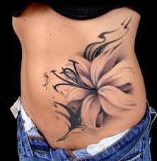 Black And White Lily Tattoo Designs Pin On I Like It