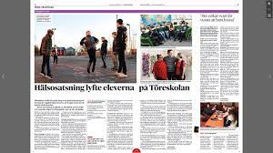 Dagens nyheters chefredaktör peter wolodarski höll igår onsdag 11 mars 2020 ett informationsmöte. Goda Exempel Fran Norrbotten I Dagens Nyheter Norrbottens Kommuner
