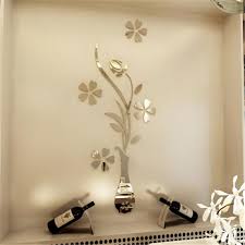 Check spelling or type a new query. 2017 New Sliver Gold Mirror Wall Stickers Living Room Entrance Home Wall Decor Mirror Flower Vase Plum Acrylic Mirror 3d Sticker Stickers Living Mirror Wall Stickerswall Sticker Aliexpress