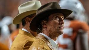 Matthew McConaughey calls out his own Texas fans for throwing bottles in  Georgia loss: 'Clean that BS up'