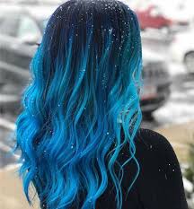 58 Impressive Ombre Hair Color For Short Hair To Put You On Center Stage In 2020 Blue Ombre Hair Hair Styles Long Hair Styles