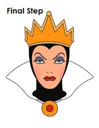 How To Draw The Evil Queen Snow White