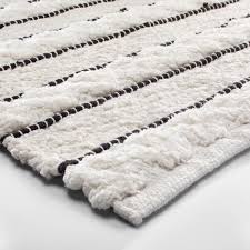 Black And White Bath Rug Runner Striped Bath Rug White Black Opalhouse White Bathroom Rug White Bath Rugs Striped Bath Rug