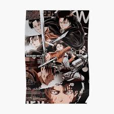 (free 2 rp and when i use brackets im speakinas myself not. Levi Ackerman Posters Redbubble