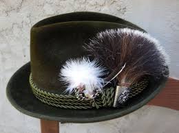 Unbelievable German Alpine Oktoberfest Hiking Fedora Hat Oktoberfest Hats Silver Accent Pieces