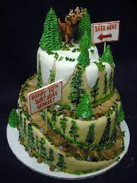 We could always count on mrs. Mountain Cake Mountain Cake Nature Cake Bike Cakes