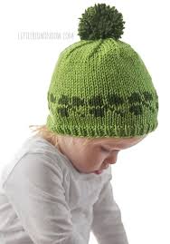 Lucky Shamrock Hat Knitting Pattern Little Red Window