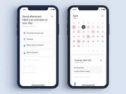 Dawn Calendar App Design Calendar App Ios App Design