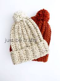 Made in 10 sizes, these are perfect for the whole family! Crochet Chunky Hat Pattern Free Pattern And Tutorial By Just Be Crafty