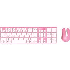 Wireless bluetooth keyboard 84 keys 2.4g round keycap for games and typists 308i. Best Buy Azio Hue Wireless Keyboard And Mouse Pink Km508 Pn