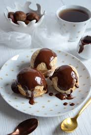 Profiteroles Marron Chocolat Recette Profiteroles Alimentation Chocolat