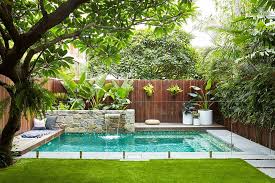 Plunge Pool Small Backyard Pools Small Pool Design Small Backyard Gardens