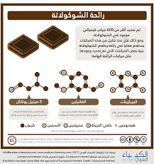 رائحة الشوكولاتة الكيمياء العربي
