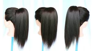 See more ideas about long hair ponytail, long hair styles, hair. 1 Minute High Ponytail Trick Ponytail Ponytail Hairstyles Ponytail Extension Easy Hairstyles Youtube