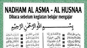 Asmaul husna, arti, keutamaan dan cara mengamalkannya.docx. Taruna Bahtera Nadhom Asmaul Husna
