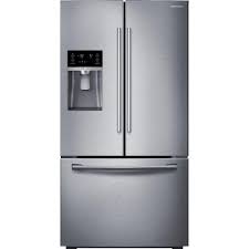 Samsung 22 5 Cu Ft French Door Refrigerator In Stainless Steel French Door Refrigerator Stainless Steel French Door Refrigerator Stainless Steel Refrigerator