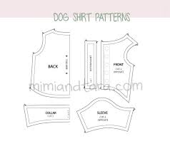 Dog Shirt Patterns Mimi Tara Free Dog Clothes Patterns Dog Clothes Patterns Dog Shirt Pattern Dog Dress Pattern