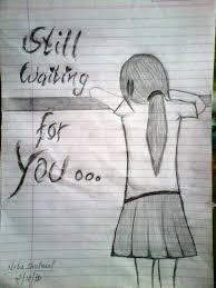 Waiting For You Art Drawings Sketches Simple Art Drawings Simple Art Drawings Sketches Pencil