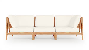 This cabo teak daybed is made for those who really want to stretch out and feel free. 6 Luxurious Outdoor Lounge Chairs And Sofas To Update Your Summer Space