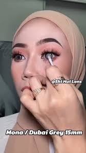 INSTOCK, Mona Gray 000 , Mona Gray 100, Mona Brown 000, Mona Brown 300,  15mm , Promo Price: $10.00/pair, Free case given, PROMO VALID UNTIL  15/10/2024 ‼️, #teamdrempire #meragang #cosplaybrunei ...