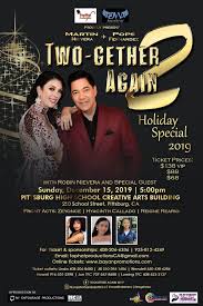 Последние твиты от pops fernandez (@mspopsfernandez). Celebrate Christmas With The Concert King Martin Nievera