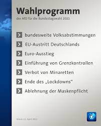 .bei denen die afd ihr wahlprogramm verschärfte, mit oft knappen entscheidungen. Facebook