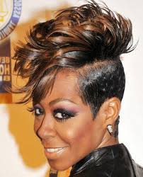Whether you work with your natural curls or curl your hair first, you will be able to achieve a lot of height on top. Short Mohawk Hairstyles For Black Ladies Novocom Top