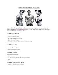 Add 1/2 cup of cottage cheese and 4 ounces of sliced turkey and. Indian Diet For Six Pack Abs By Arjun Tanndon Issuu