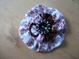 Stoff Blume Nahen Anleitung Ganz Schnell Und Einfach Blumen Nahen Stoffblumen Stoffblume Nahen