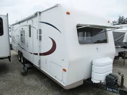 Outside, you'll find outside speakers, a power awning with adjustable rain dump and led lighting, an outside shower, plus many more conveniences to. Sold Haylettrv Com 2006 Rockwood 2601 Used Ultralite Bunkhouse Travel Trailer By Forest River Rv Youtube